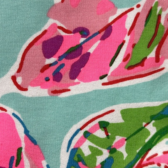 LILLY PULITZER Briella Multi In The‎ Vias Posh Ponte Fit & Flare Dress size M - Picture 10 of 14